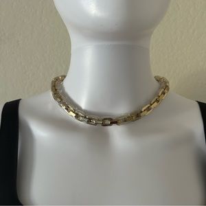 Eddie Borgo Supra Chain Link Collar Necklace